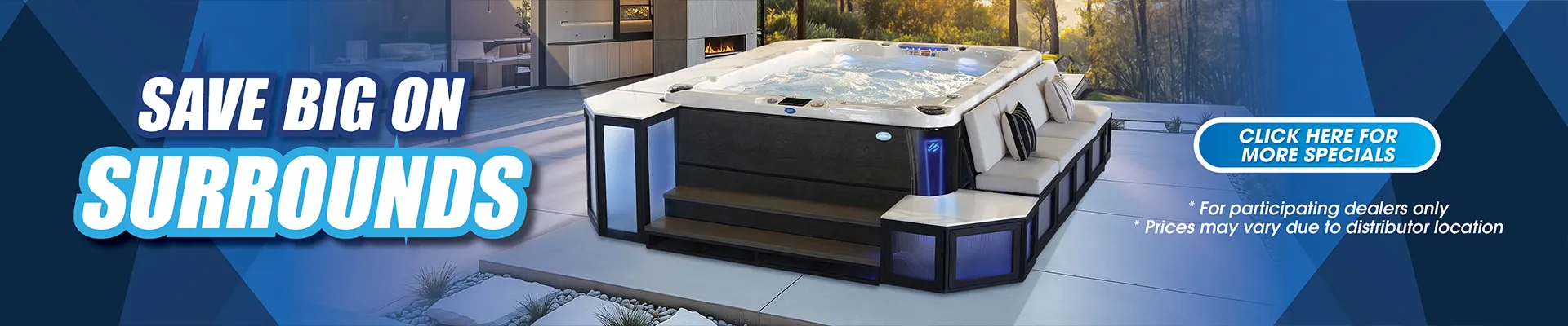 Calspas hot tub being used in a family setting - San Angelo