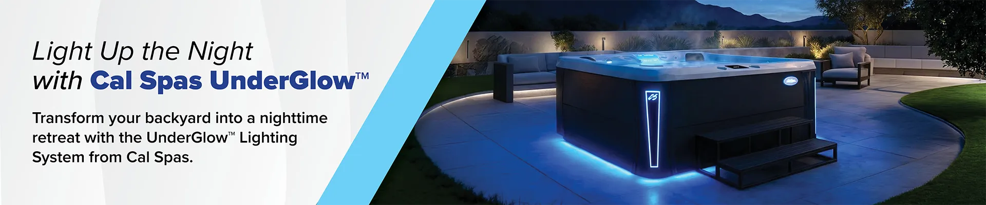 Calspas hot tub being used in a family setting - San Angelo